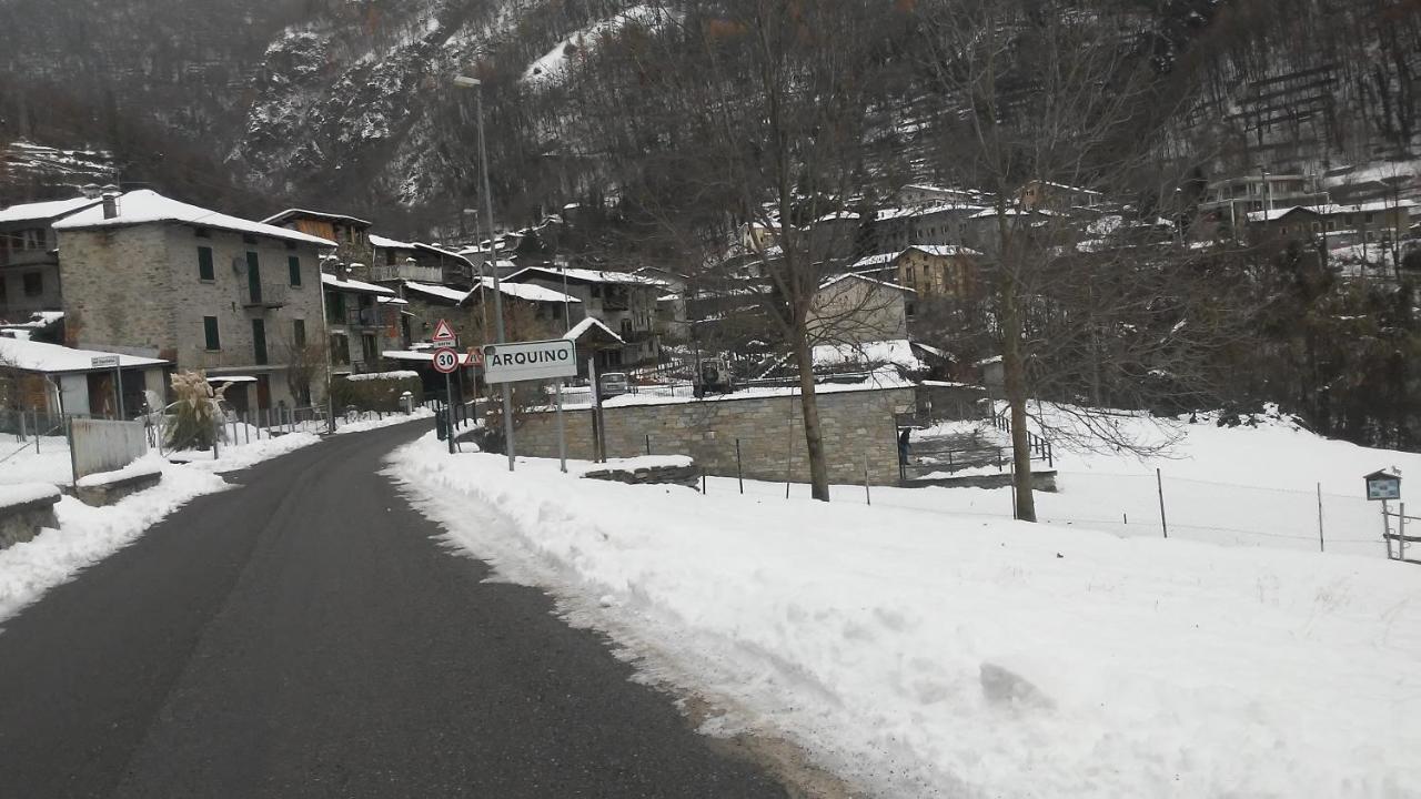 B&B Arquino Sondrio Bagian luar foto